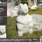 【石桌椅-MA-F-00009】兔子造型石椅