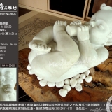 【藝術雕刻-MA-A-00029】大理石沉睡嬰兒石雕