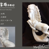 【藝術雕刻】白馬